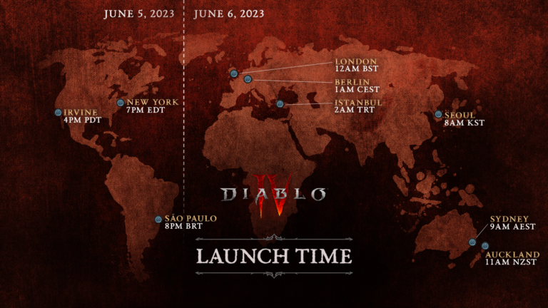 Diablo 4 Launch Time